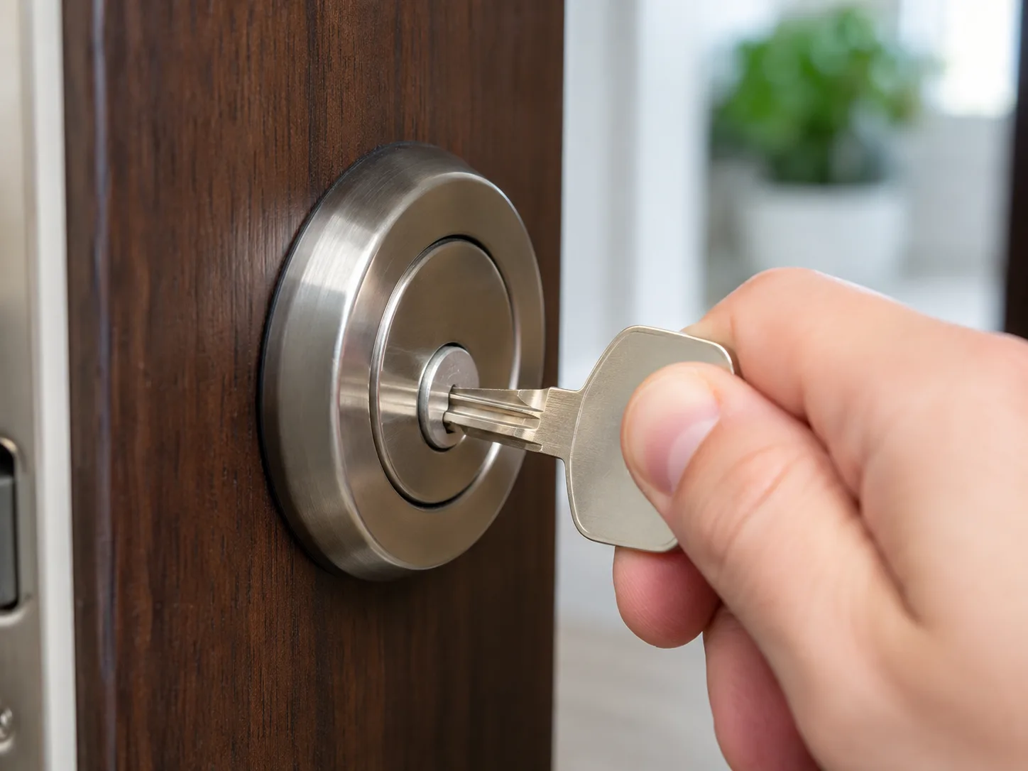 Residential door lock tested after broken key extraction